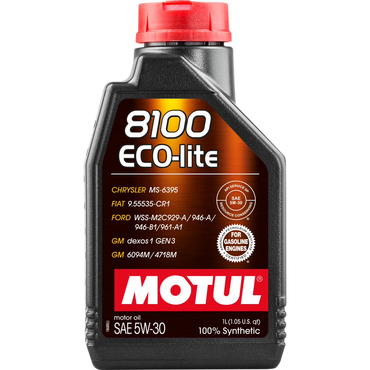 Motul 1L Synthetic Engine Oil 8100 Eco-Lite Gen3 5W30