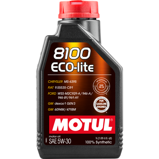 Motul 1L Synthetic Engine Oil 8100 Eco-Lite Gen3 5W30