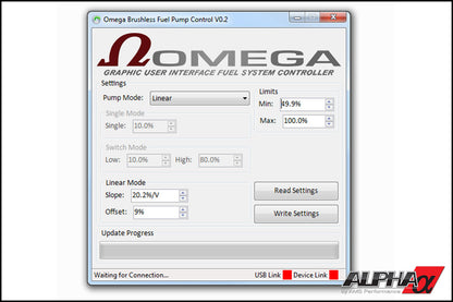 AMS Alpha Performance R35 GTR Omega Single Brushless Fuel Pump System UP TO 1200whp ALP.07.07.0010-1 AMS