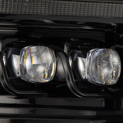 AlphaRex 21-23 Ford F150 / 21-23 Ford F150 Raptor NOVA-Series LED Projector Headlights Alpha-Black - 880138 AlphaRex