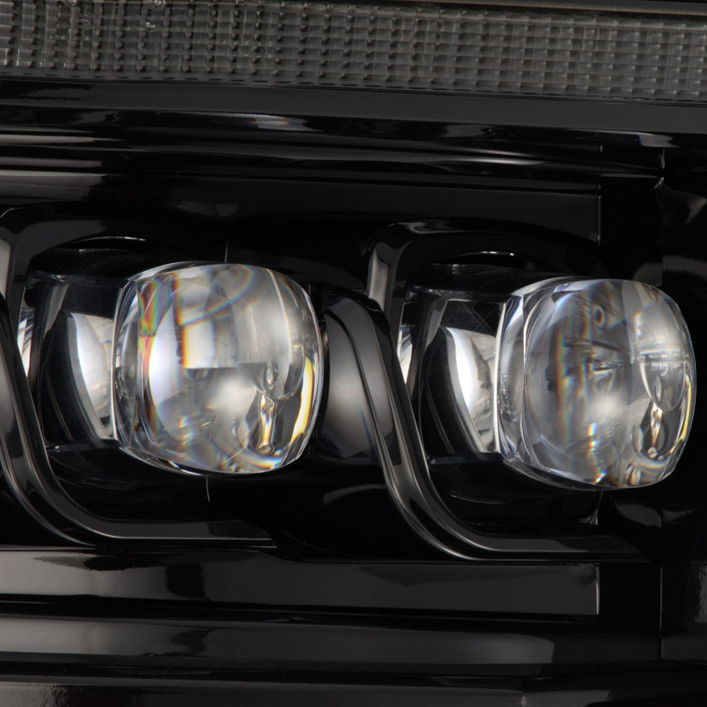 AlphaRex 21-23 Ford F150 / 21-23 Ford F150 Raptor NOVA-Series LED Projector Headlights Alpha-Black - 880138