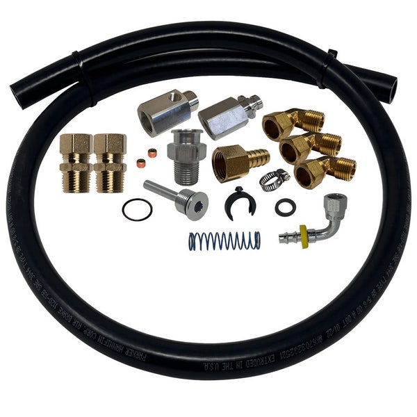 FASS Paccar Fuel Line Adapter Kit - Trucks Without Frame Mounted Water