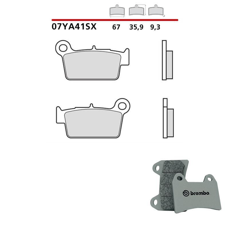 Brembo OE 13-24 Tm MX 85cc Sinter Brake Pad - Front