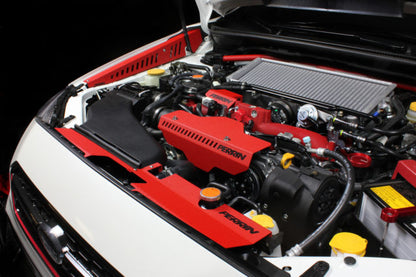 PERRIN Fender Shrouds Hyper Pink for 2008-2014 WRX and STI - PSP-ENG-549HP