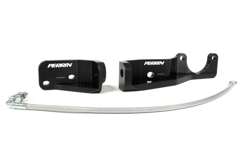 PERRIN PSP-DRV-112BK Pitch Stop Brace & Clutch Line for 2015–2021 WRX STI