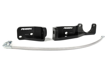 PERRIN PSP-DRV-112BK Pitch Stop Brace & Clutch Line for 2015–2021 WRX STI