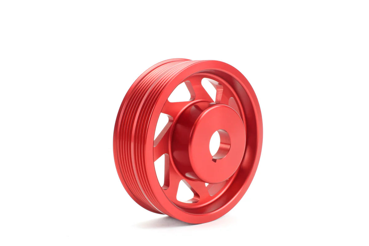 PERRIN PSP-ENG-100RD Lightweight Crank Pulley Red for Subaru EJ