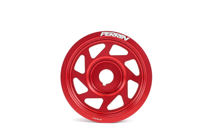 PERRIN PSP-ENG-100RD Lightweight Crank Pulley Red for Subaru EJ