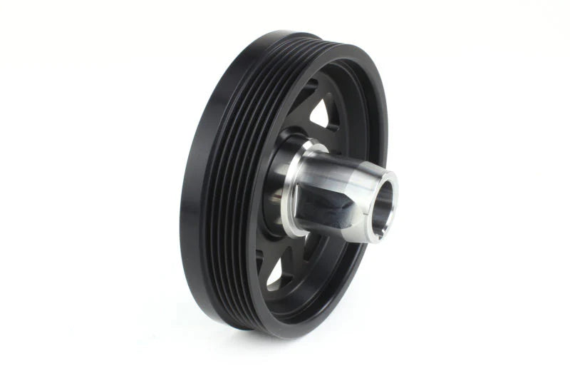 PERRIN PSP-ENG-104BK Lightweight Crank Pulley Black for Subaru FA/FB, WRX, Forester, Outback