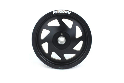 PERRIN PSP-ENG-104BK Lightweight Crank Pulley Black for Subaru FA/FB, WRX, Forester, Outback