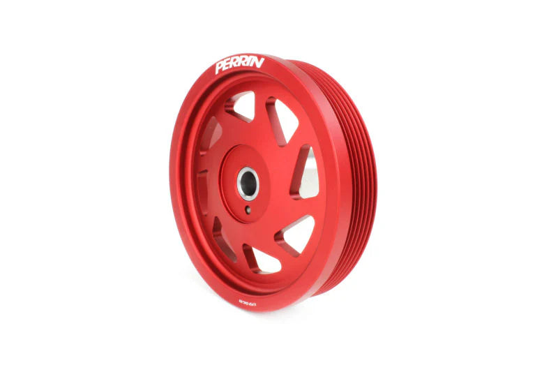 PERRIN PSP-ENG-104RD Lightweight Crank Pulley for Subaru WRX Legacy