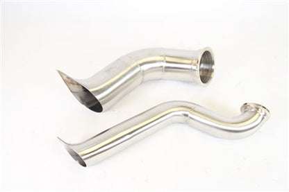 PLM Power Driven B-Series Hood Exit Up-Pipe & Dump Tube for Top Mount Turbo Manifold PrivateLabelMfg