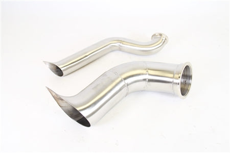 PLM Power Driven B-Series Hood Exit Up-Pipe & Dump Tube for Top Mount Turbo Manifold PrivateLabelMfg