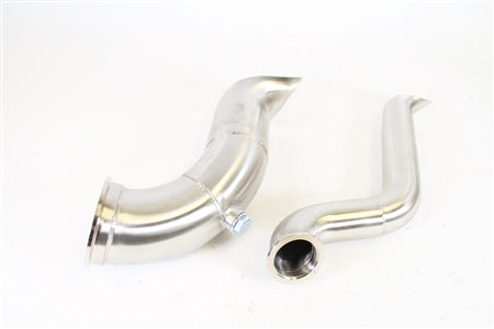 PLM Power Driven B-Series Hood Exit Up-Pipe & Dump Tube for Top Mount Turbo Manifold PrivateLabelMfg