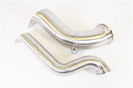 PLM Power Driven B-Series Hood Exit Up-Pipe & Dump Tube for Top Mount Turbo Manifold PrivateLabelMfg