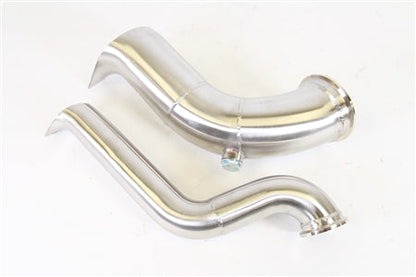 PLM Power Driven B-Series Hood Exit Up-Pipe & Dump Tube for Top Mount Turbo Manifold PrivateLabelMfg