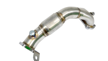 PLM high flow catted downpipe for 2016-2024 Honda Civic 2.0L stainless steel