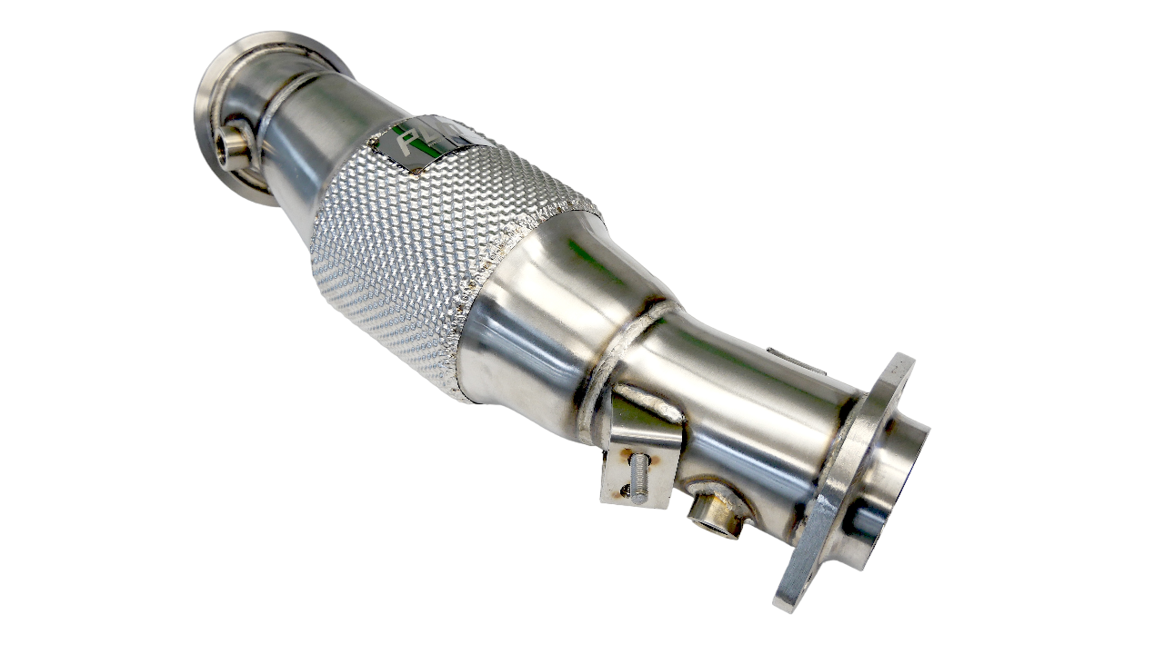 PLM EPA catted downpipes for BMW G80 M3 G82 M4 and G87 M2 S58