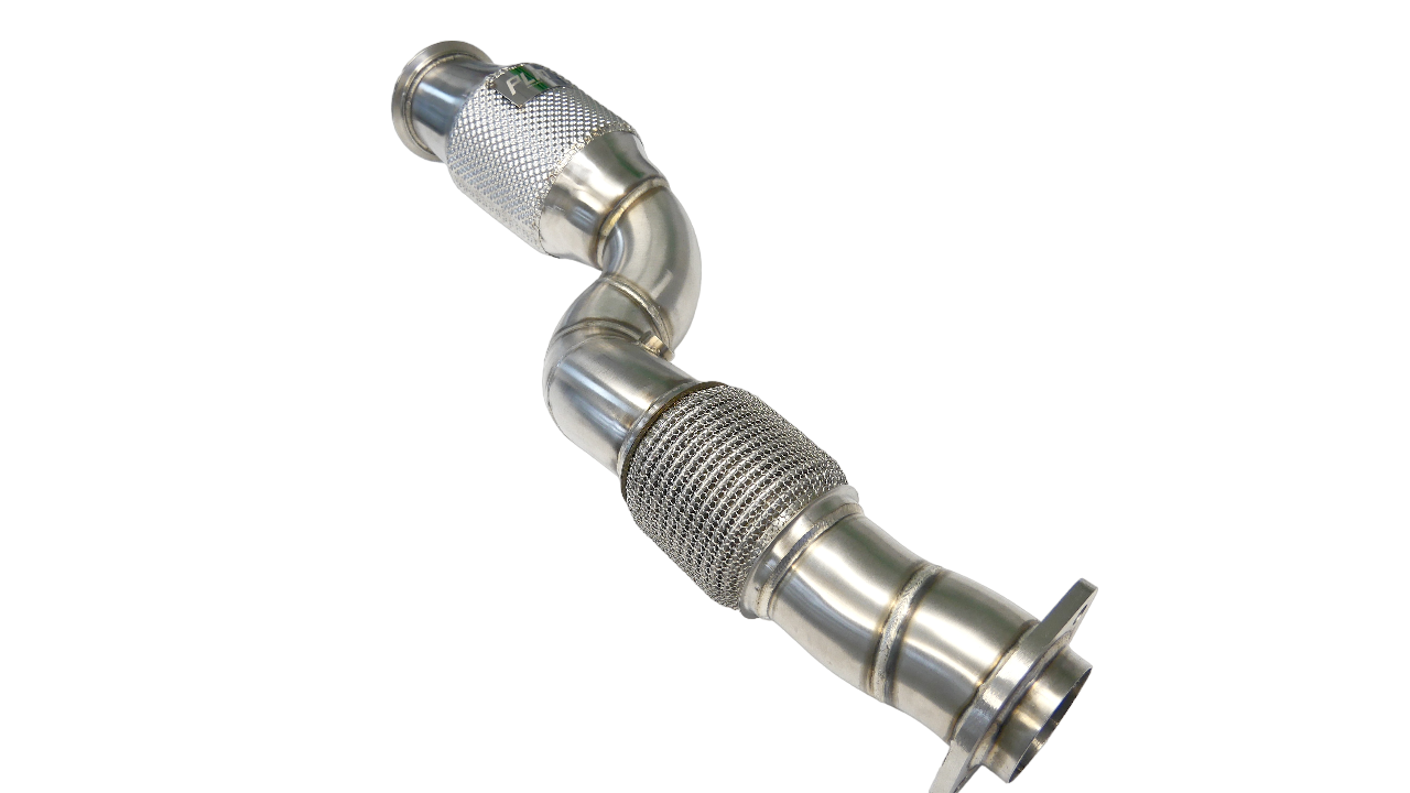 PLM EPA catted downpipes for BMW G80 M3 G82 M4 and G87 M2 S58
