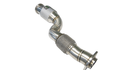 PLM EPA catted downpipes for BMW G80 M3 G82 M4 and G87 M2 S58