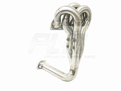 PLM Power Driven H-Series Ramhorn 4-1 Header for Honda Prelude & H22 F20B Swaps - PLM-H2B-RH-HEADER-KIT side angle