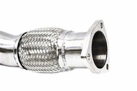 PLM Power Driven Header Downpipe with High Flow Cat for 2012-2015 Civic Si FG4 and Acura ILX 3 bolt system shown