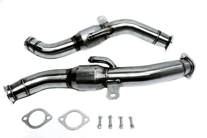 PLM Infiniti Q50/Q60 2016–2023 Full Downpipes Kit (Catted) – PLM-V37-DP-CAT