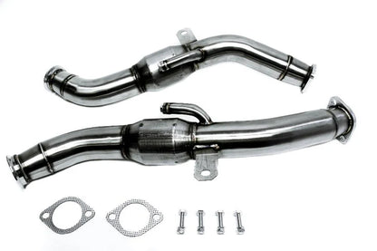 PLM Infiniti Q50/Q60 2016–2023 Full Downpipes Kit (Catted) – PLM-V37-DP-CAT