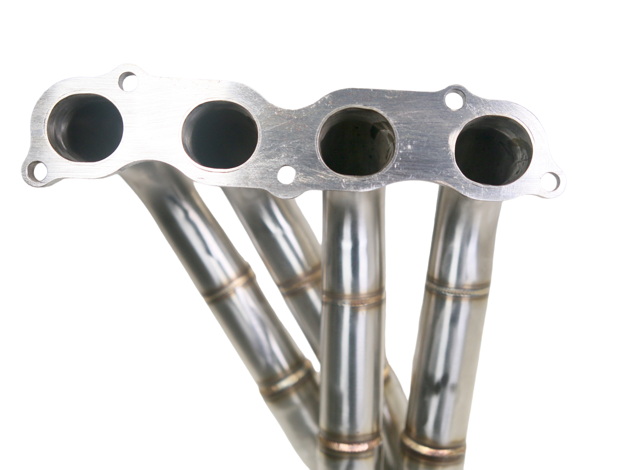 PLM K20/K24 K-Swap Mega 3" V-Band Header for 1992-2000 Civic EG EK & 1994-2001 Integra DC2 - PLM-HK20-V3-HEADER-MEGA-VB shows header bolt pattern