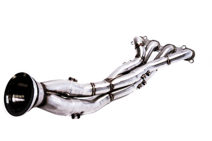 PLM K24/K20 3" V-Band Tri-Y Header for 2002-2006 Acura RSX & 2002-2005 Civic Si EP3 - PLM-HDC5-K24-HDR-3VB image shows collector
