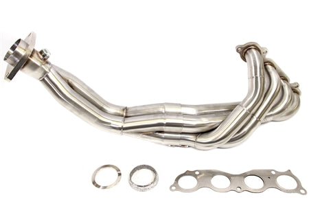 PLM K2F K-Swap Tri-Y Header for Honda S2000 w/ K20 K24 Engine & S2000 Transmission - PLM-HK2F-HDR-W-BOLT
