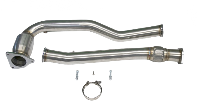 PLM catted J-pipe downpipe for 2022-2026 Subaru WRX VB 6MT privatelabelmfg PLM-SUB-JP-DP-22-CAT