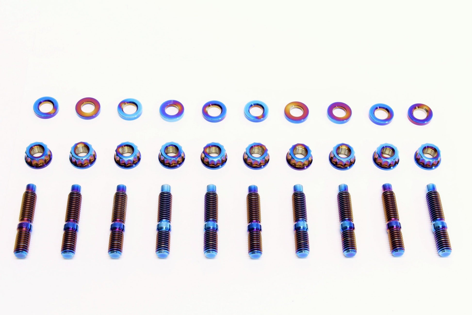 PLM titanium intake manifold stud kit for Honda B D F H J and K series engines