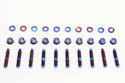 PLM titanium intake manifold stud kit for Honda B D F H J and K series engines