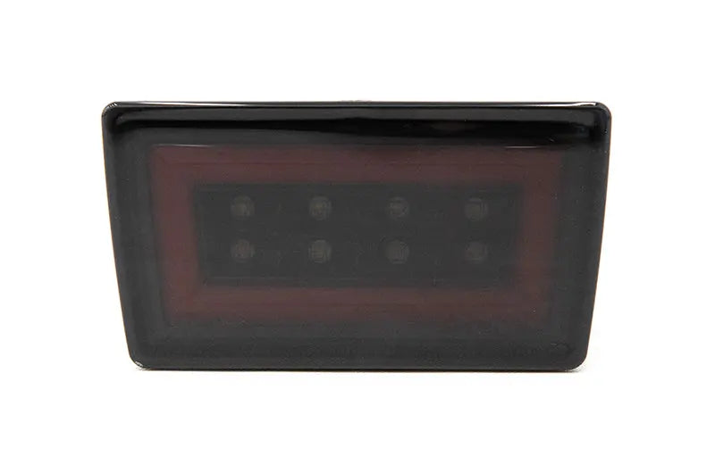 OLM F1 NB+R V2 (Smoke Lens, Gloss Black Base, Red Bar) - 2015-2020 WRX / STI