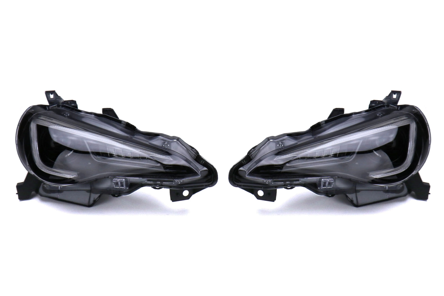 OLM Sequential Style Headlights w/ 6000k HID - 13+ FT86 / BRZ