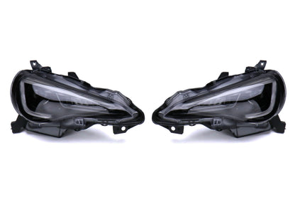 OLM Sequential Style Headlights w/ 6000k HID - 13+ FT86 / BRZ