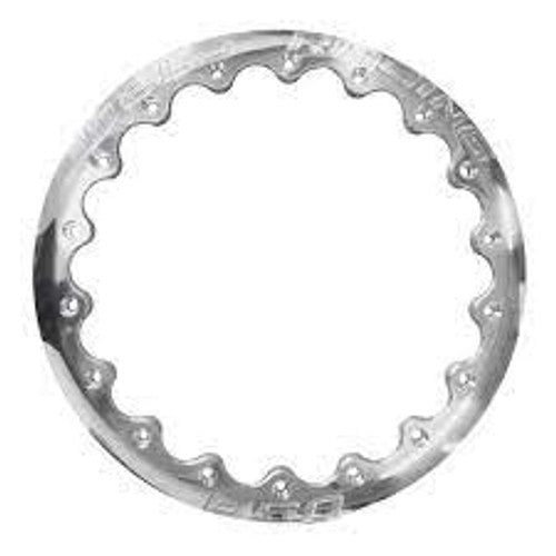 Weld Double Beadlock Ring 16in. / 18-Hole Drag Ultra Lite - Black