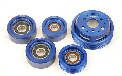 Greddy 2022+ Toyota GR86 (ZN8)/Subaru BRZ (ZD8) Aluminum Pulley Kit