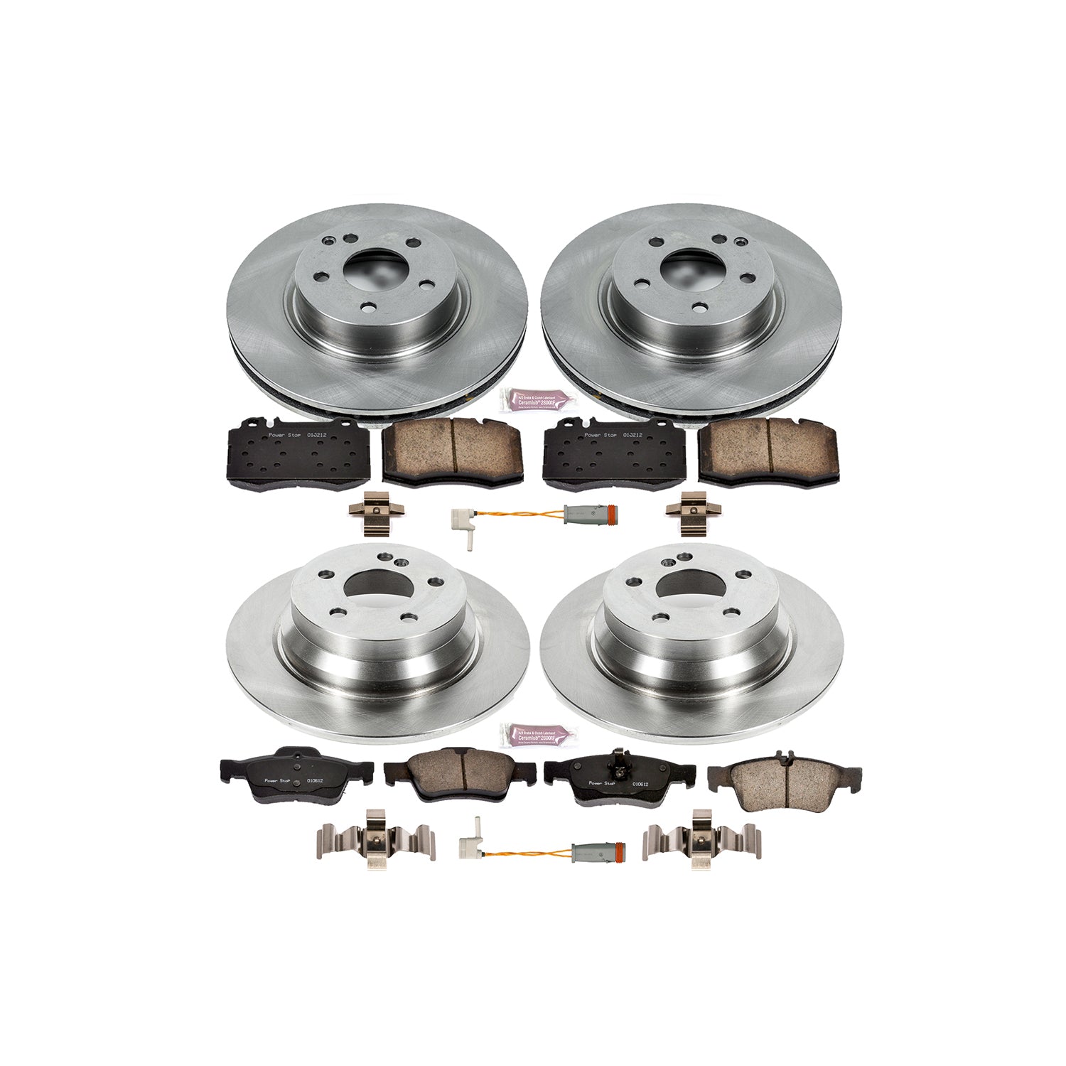 Power Stop KOE4512 OE replacement brake kit
