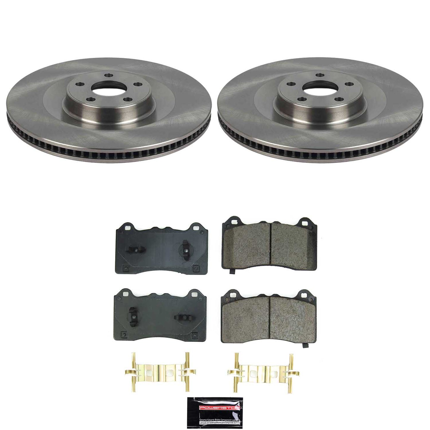 Power Stop KOE8745 OE replacement brake kit