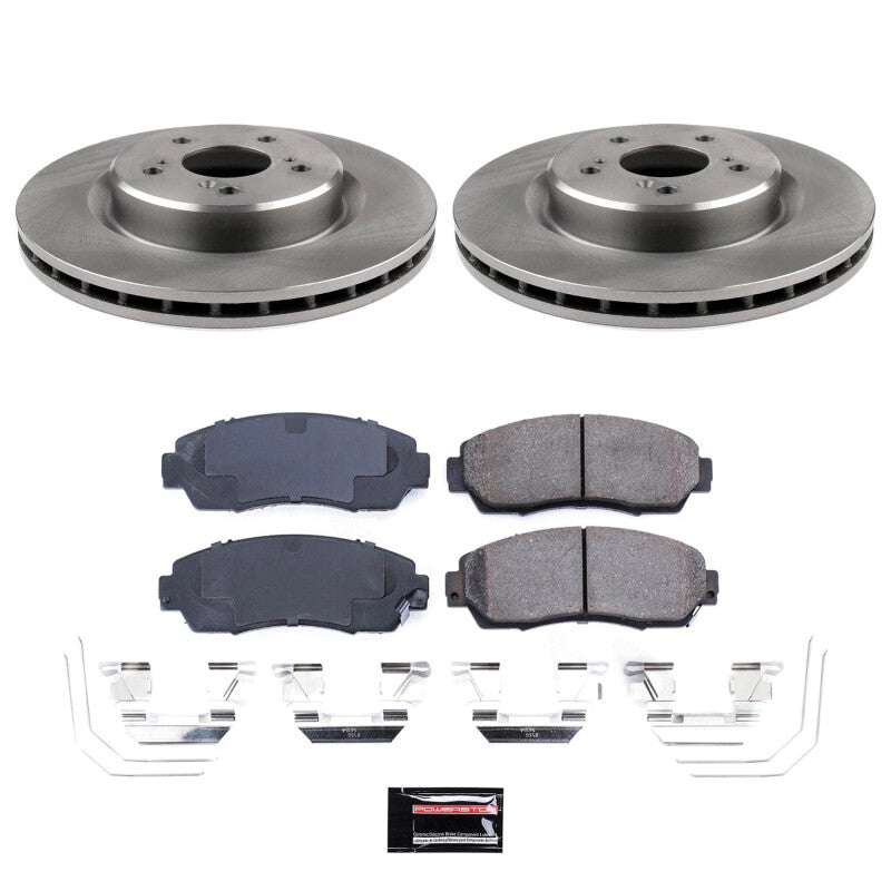 Power Stop KOE8930 OE replacement brake kit