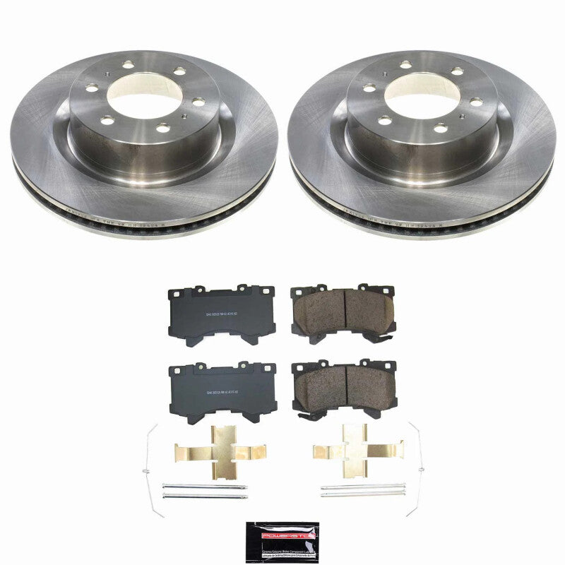 Power Stop KOE8932 OE replacement brake kit