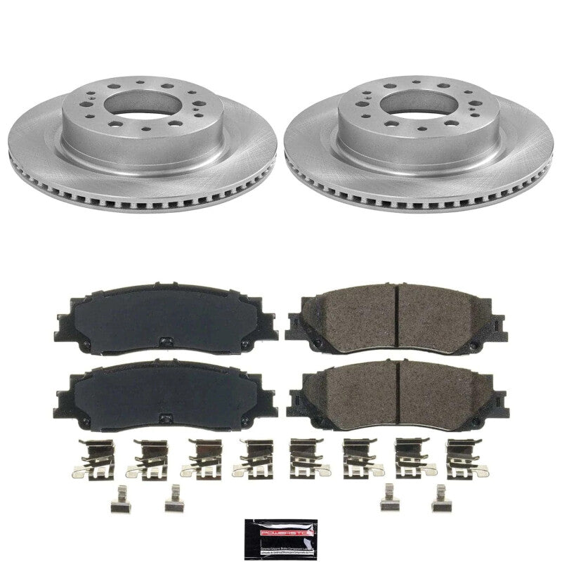 Power Stop KOE8938 OE replacement brake kit