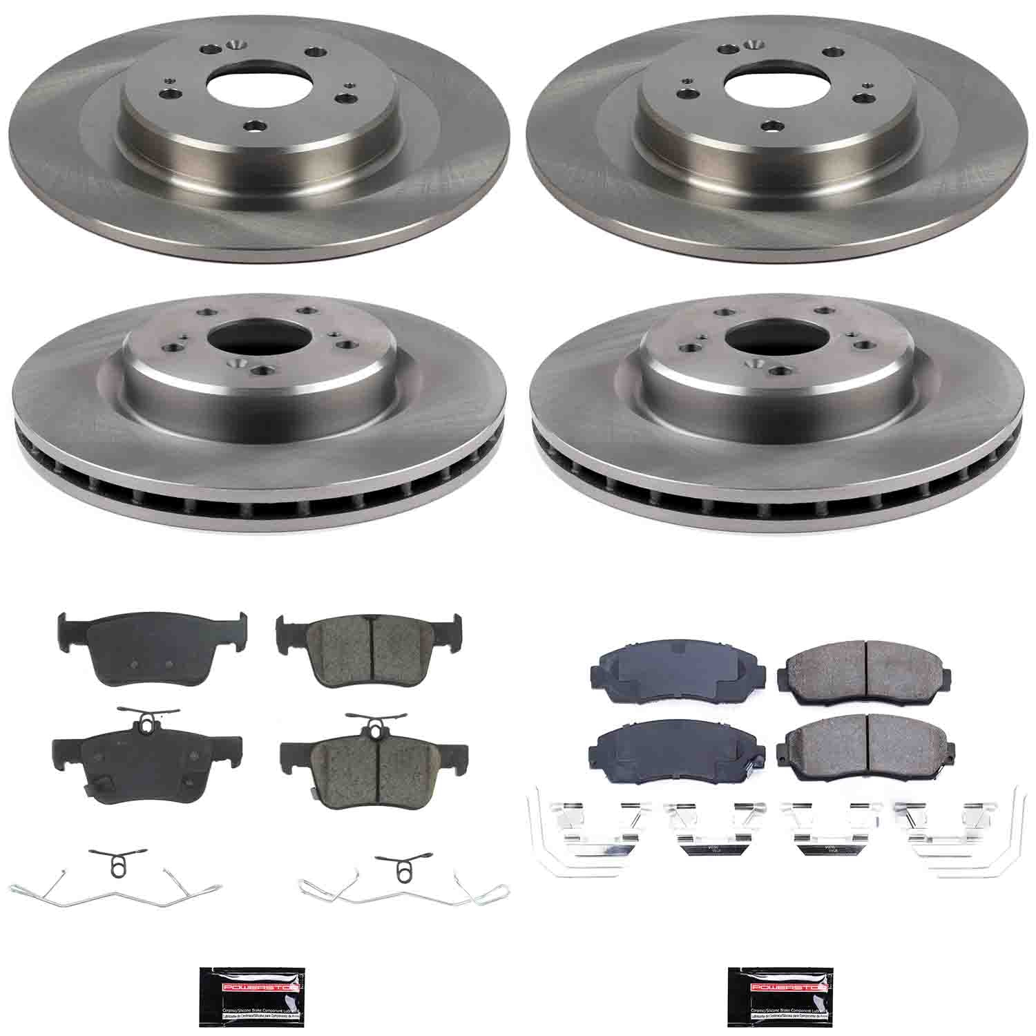 Power Stop KOE8944 OE replacement brake kit