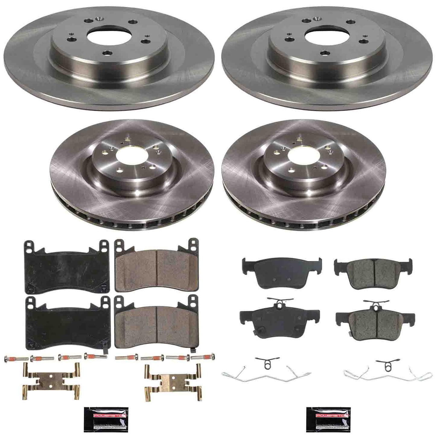 Power Stop KOE8945 OE replacement brake kit