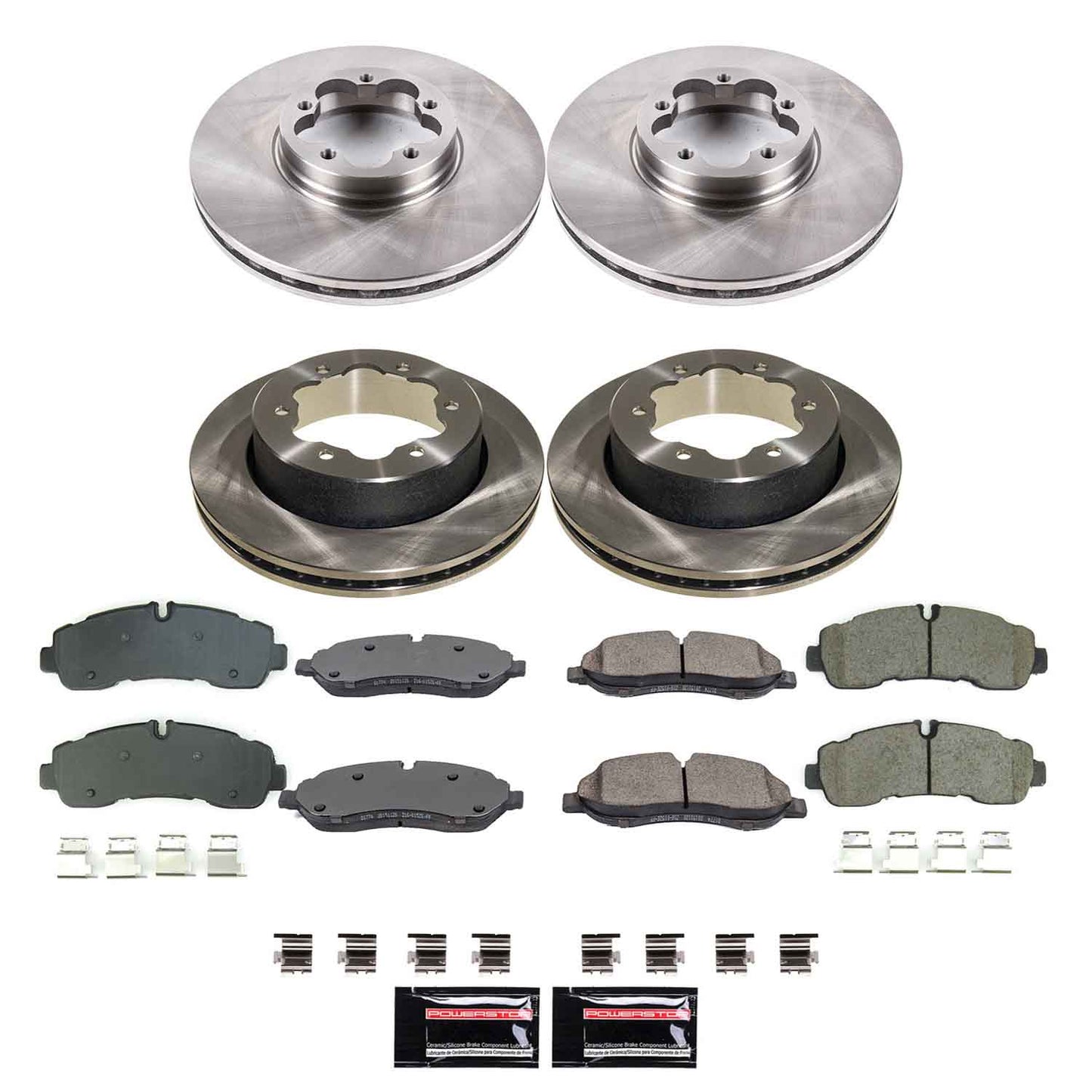 Power Stop KOE8982 OE replacement brake kit