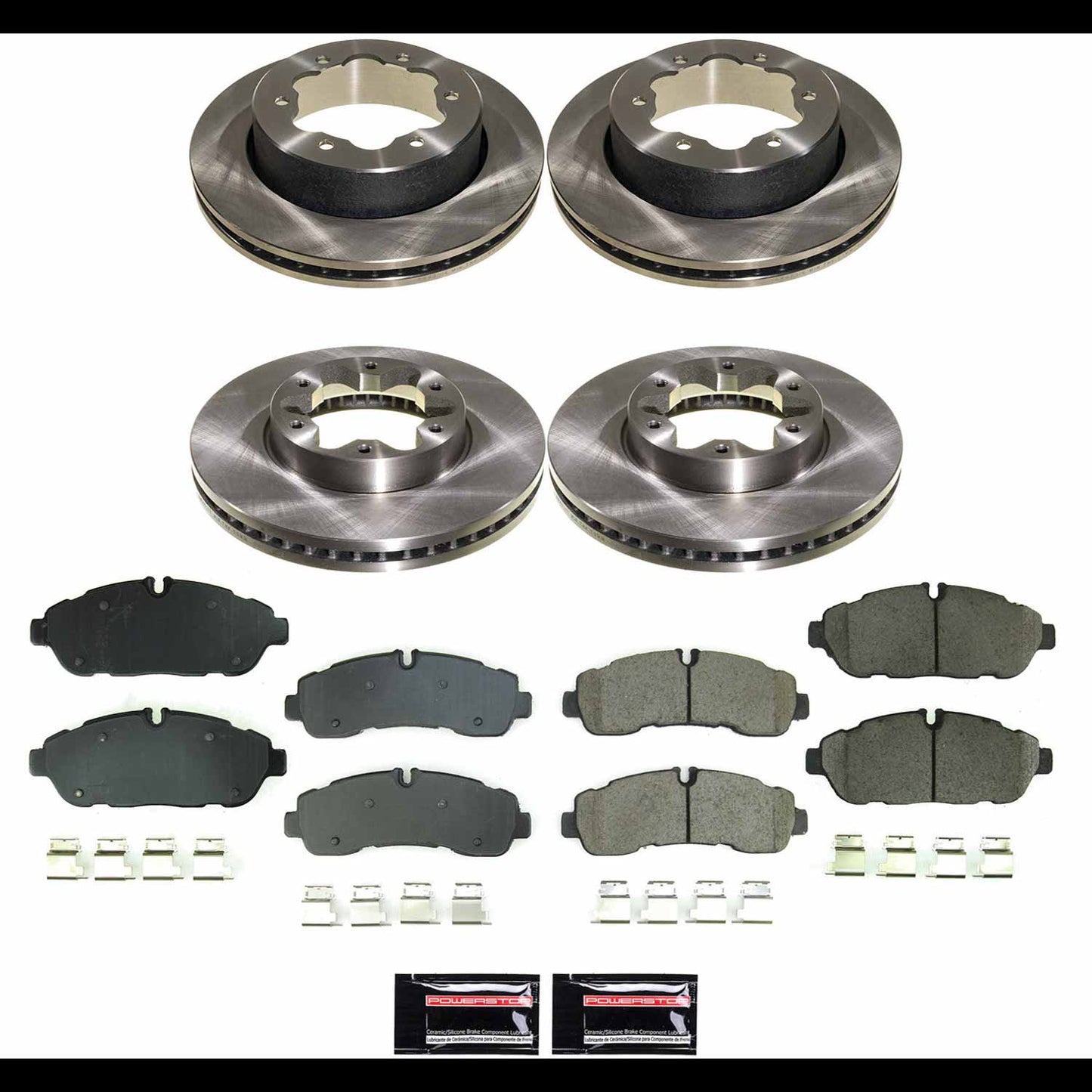 Power Stop KOE8984 OE replacement brake kit