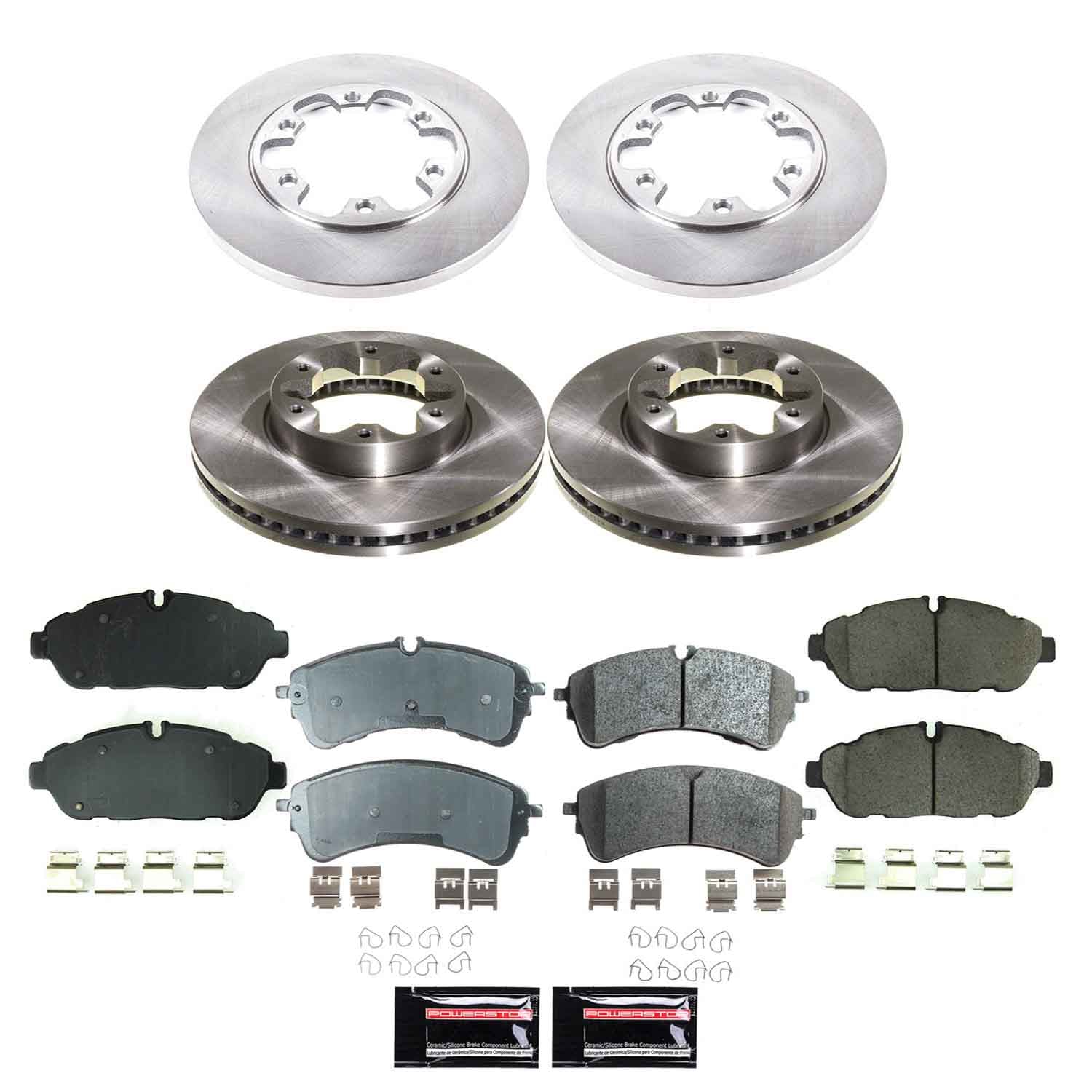 Power Stop KOE8998 OE replacement brake kit