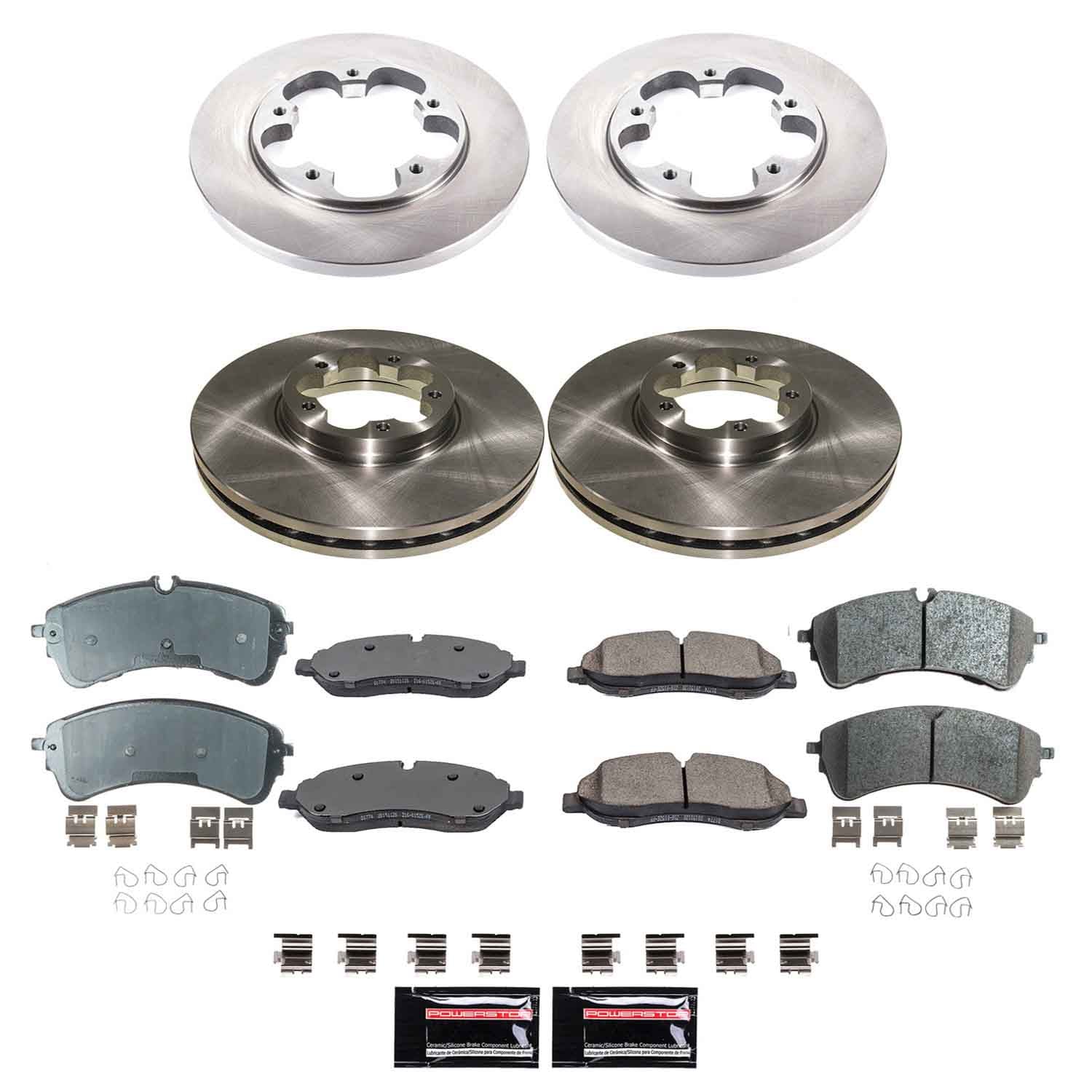 Power Stop KOE8999 OE replacement brake kit